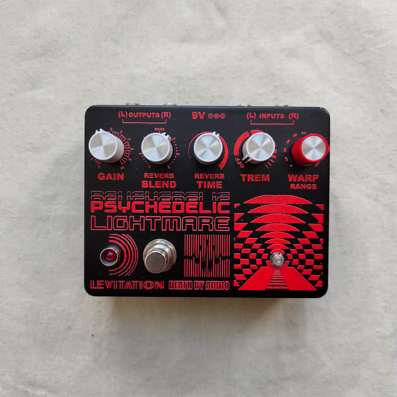 Death By Audio / Levitation Psychedelic Lightmare 2025 Black / Red image 1