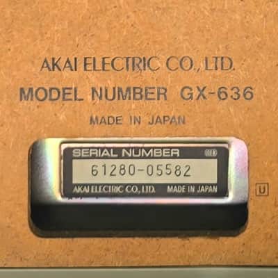 Akai GX-636 Pro Serviced Open Reel 6 Head Tape Recorder LED Upgrade, Demo Video image 15