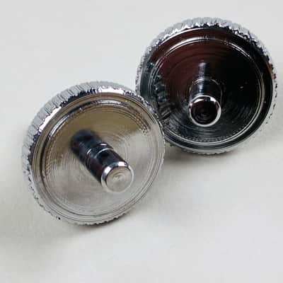 Gibson Genuine 70s/80s Gibson Thumb wheel's. NOS - Chrome image 1