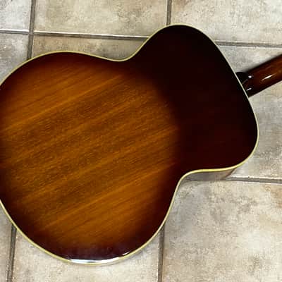 1976 Ibanez MIJ Made in Japan Model 698-12 Jumbo 12 string Acoustic Guitar Sunburst image 6