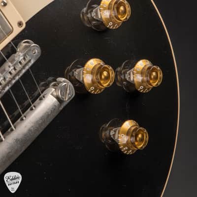 2011 Gibson Custom Shop '57 Les Paul Standard VOS - Charcoal Frost Metallic#71281 image 15