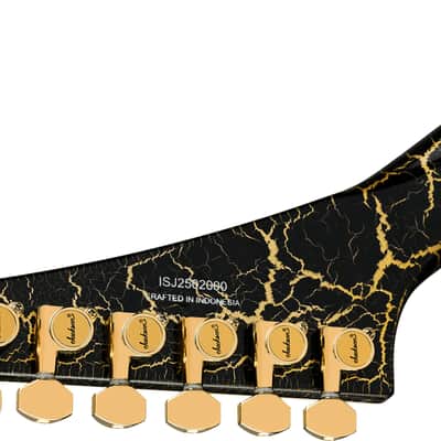 SPECIAL-ORDER! JACKSON PRO SERIES BRANDON ELLIS KE27 KELLY / GOLD CRACKLE image 5