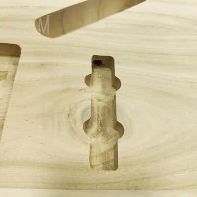 Unfinished DIY Project Paulownia Wood Jazz Bass Style Body image 4