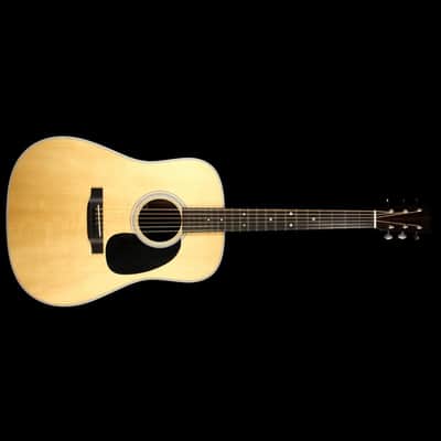 Martin Custom Shop D-28 East Indian Rosewood Acoustic Guitar Natural image 7
