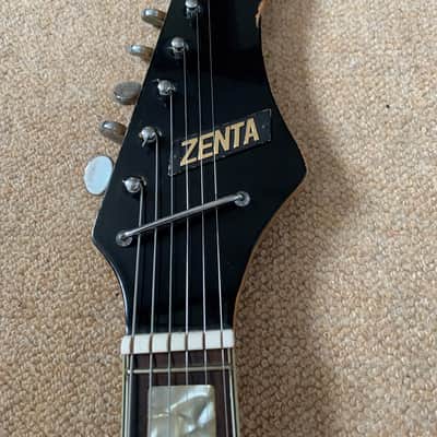 Zenta 1960’s Guitar Japan SUNBURST image 6