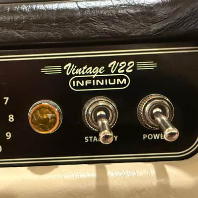 V22HD INFINIUM 22W 2-Channel Tube Amp Head With 2x12 Cabinet image 6