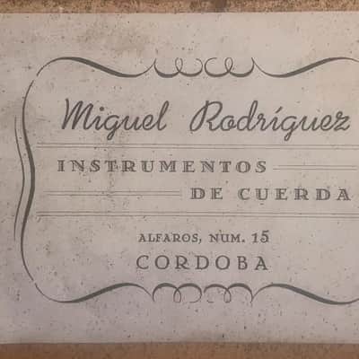 Miguel Rodriguez 1960's "segunda" flamenco guitar - nice sounding guitar - affordable price - video! image 16