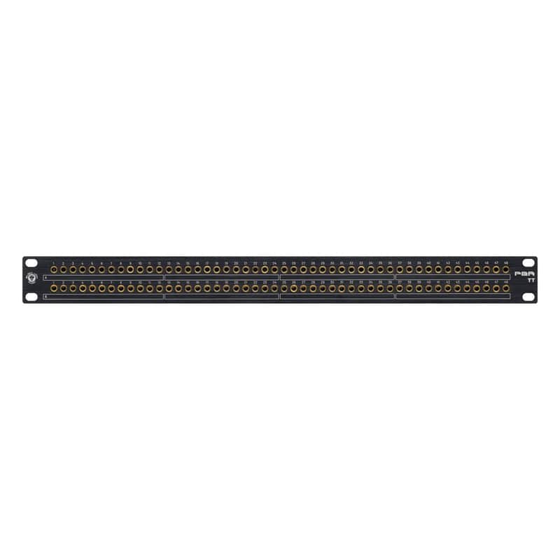 Black Lion Audio PBR TT 96-Point Gold-Plated TT/ DB25Patchbay image 1