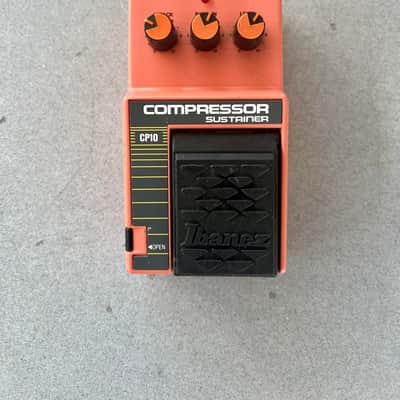 Ibanez CP10 Compression Sustainer 1987  - Orange image 2