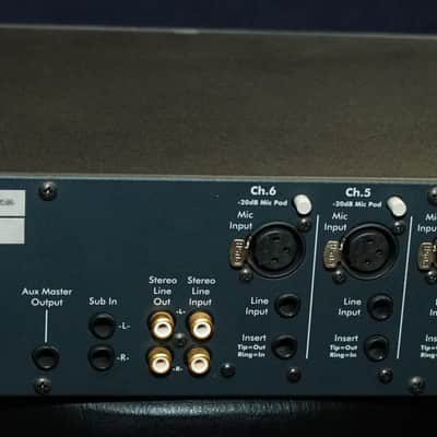 Ashly MX-406 Six Channel Stereo Mic Line Mixer Rack Mount MX406 image 3