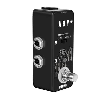 Pulse ABY PT-30 Micro AB Switch Micro Guitar Pedal ABY image 5