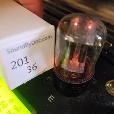 RCA Matched Pair (2) 6SN7GTB tNOS AT1000 TESTED Vacuum Tubes T9 rare separate support rods dual triode 1959 image 7