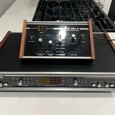 dbx 3BX 3-Band Dynamic Range Expander with 3BX-R Remote 1970s - Black image 3