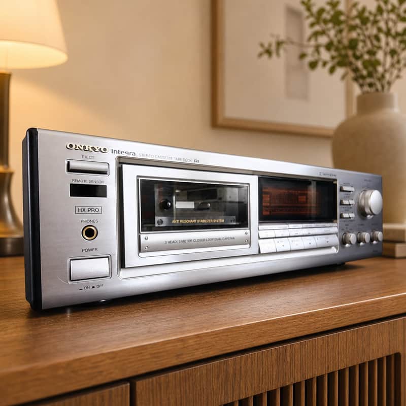 Onkyo Integra TA-2870 Rare Vintage Cassette Deck Serviced Tested Serviced Warranty image 1