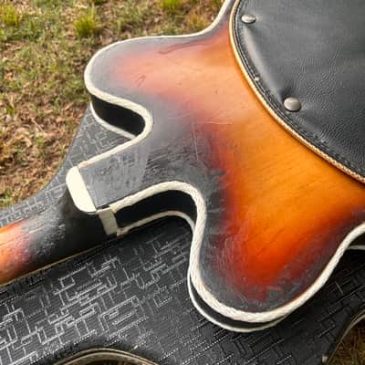 Vintage 1967 Gretsch 6187 Viking Project Husk w/ Case image 11