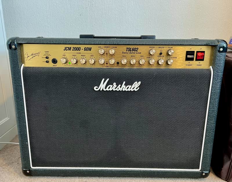 Marshall JCM 2000 TSL 602 Triple Super Lead 3-Channel 60-Watt 2x12" Combo