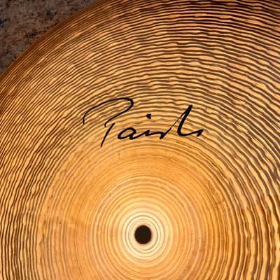 RARE EARLIER PAISTE Signature 20” FLAT RIDE 2474 g Clean Smooth Glassy Controlled Definition! Discontinued image 3