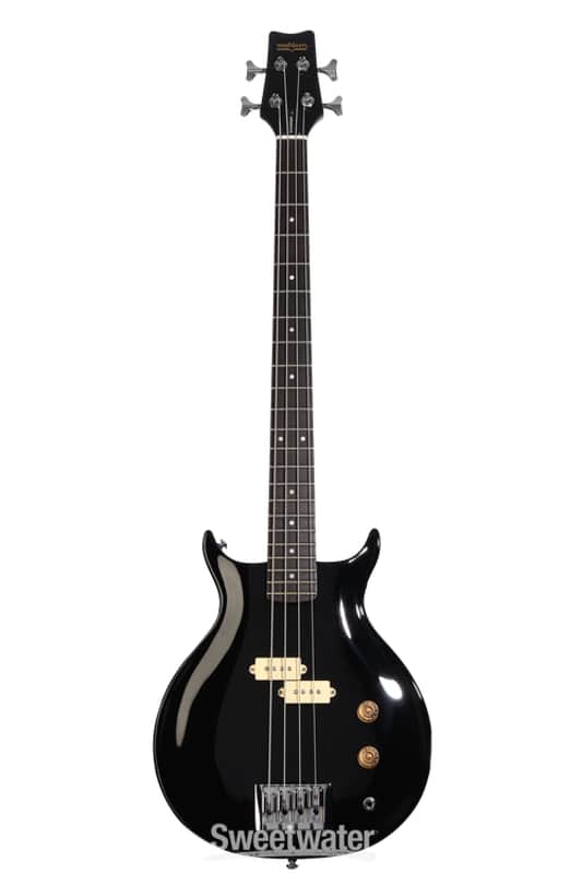 Washburn Wing Series Scavenger '78 Electric Bass Guitar - Black image 1