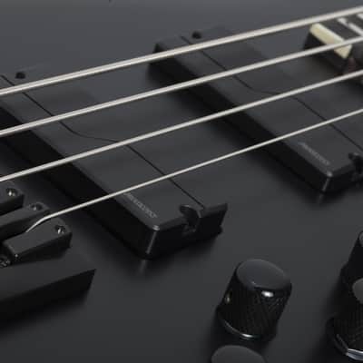 Schecter SLS Elite-4 Evil Twin Satin Black image 7