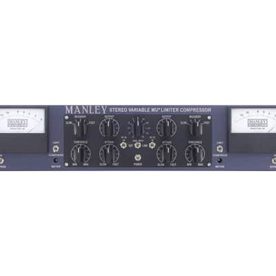 Manley Variable Mu | Stereo Compressor Limiter with T-Bar Mod image 2