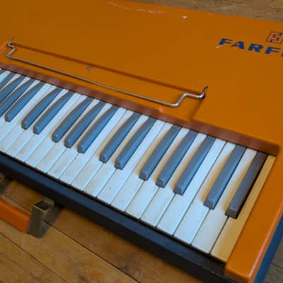 Farfisa Fast 2 49-Key Organ 1968 - 1971 - Orange - For Parts Only image 3