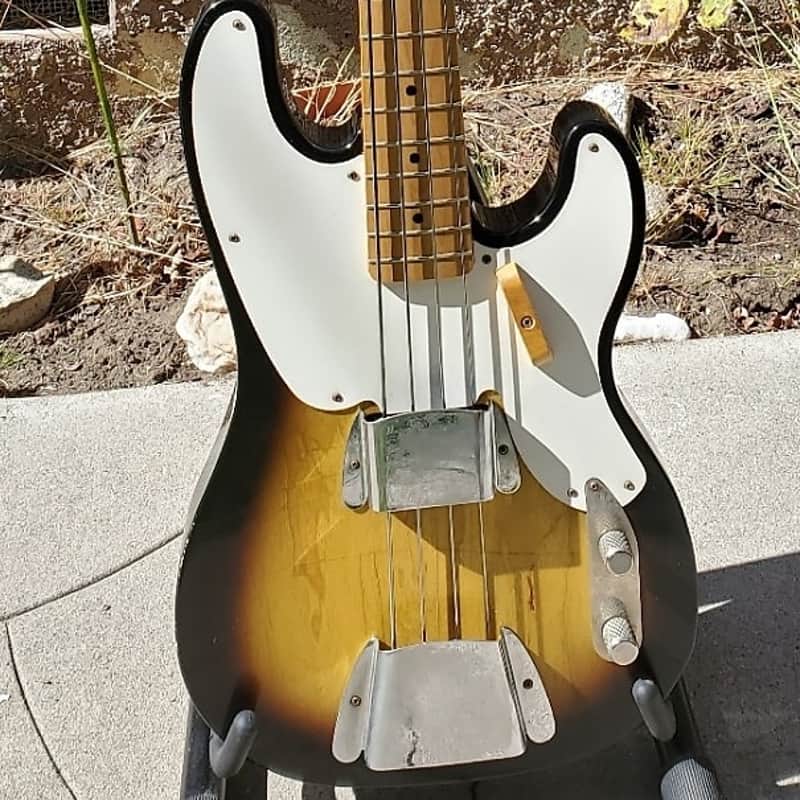 RS Guitarworks Old Friend Slab Bass '51 Style 2016 2 Tone Sunburst