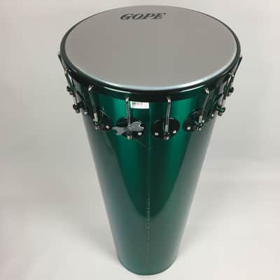 Gope Timbal, GREEN Painted Aluminum, 14"x90cm, 16 lugs - Green image 2