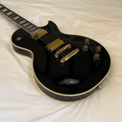 Vintage 2005 Epiphone (Gibson) Les Paul Custom - Ebony (Black Beauty) - Made in Korea (MIK) - Free Pro Setup image 4
