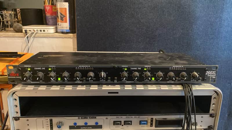 dbx 266XL Stereo Compressor / Limiter 2010s - Black image 1