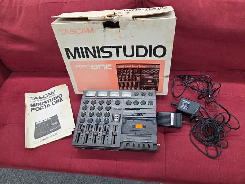 TASCAM Porta One Ministudio 4-Track Cassette Recorder | Reverb Canada