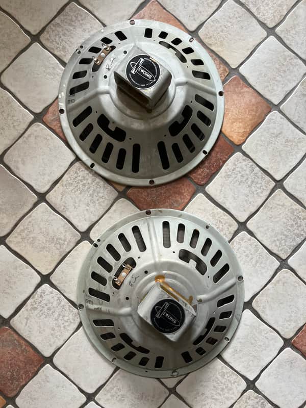 Vintage Newcomb 12" full range AlNiCo speaker pair /SHIPPING from EUROPEAN UNION image 1