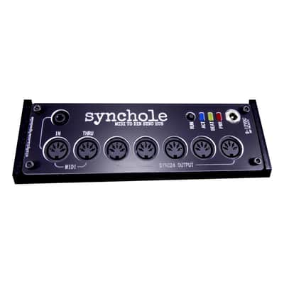 Sixty Four Pixels Synchole MIDI to SYNC24 (Din Sync) Converter image 2