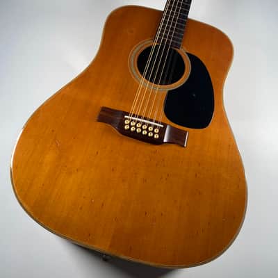 Kasuga T-413 '80s Vintage MIJ 12 Strings Acoustic Guitar Made in Japan image 2