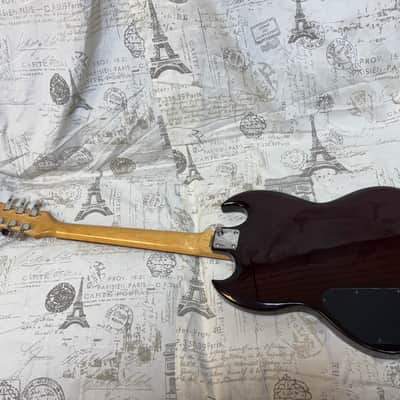 1990’s Samick SG-21 F Flame Maple Top Vintage Sunburst Finish RARE! image 10
