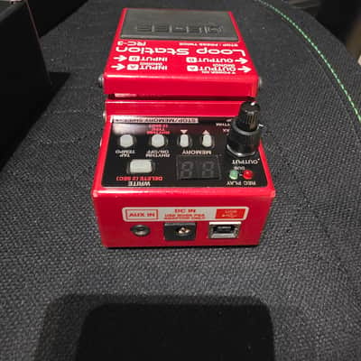 Boss RC-3 Loop Station with BOX Red image 3