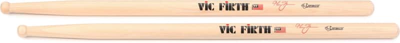 Vic Firth Corpsmaster Signature Snare Thom Hannum Drumsticks (3-pack) Bundle image 1