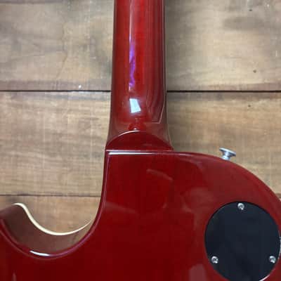 2024 Gibson Wildwood Spec Les Paul 60's Standard Figured Dark Cherry Sunburst w/case image 10