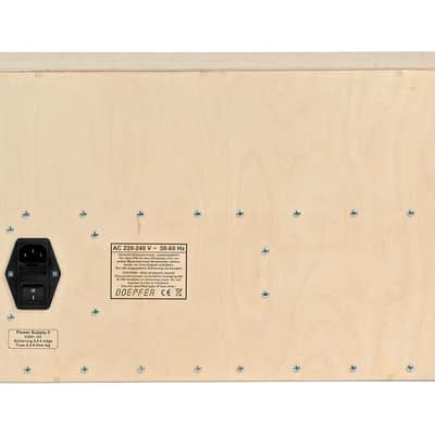 Doepfer A-100 LC6 Low Cost Eurorack Case - 6U / 84HP (Wood) image 3