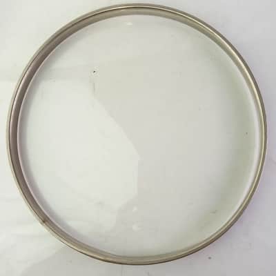 Leedy 11" Single-Flange Tom Drum NOB Batter Rim/Hoop Brass Nickel Vintage 2.3mm image 5