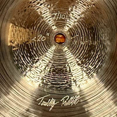 20" Timothy Roberts Tributary Ride Cymbal w/ 6 Rivets 1893g *Video* image 6