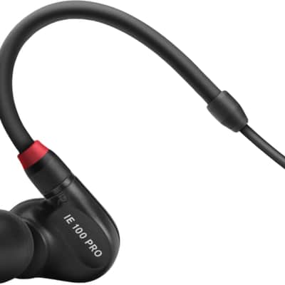 Sennheiser IE 100 Pro Single Driver In-Ear Monitors, Black image 1