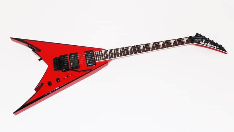 Jackson Phil Demmel PDX 2 Electric Guitar Red Black Bevels image 1