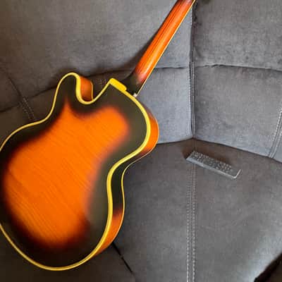 Sam Koontz 17” oval sound hole archtop 1970’s image 6