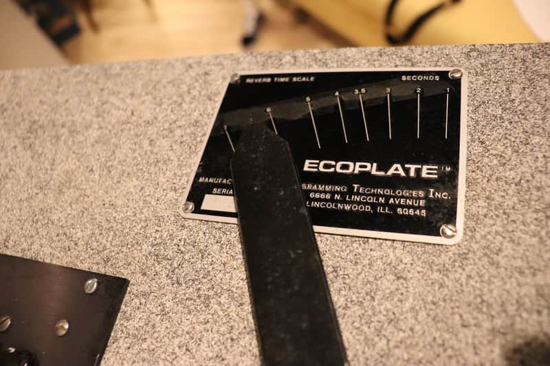 Ecoplate II Plate Reverb (rare and incredible like EMT 140!) image 1