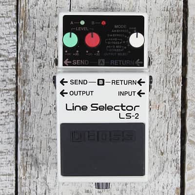 Boss LS-2 Line Selector Pedal Electric Guitar Line Selection Effects Pedal image 12