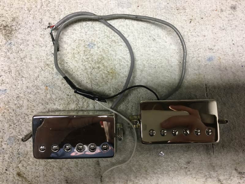 Epiphone Alnico Classic Pros - Chrome Covers - Evenly Wound, 57 Gibson sound image 1