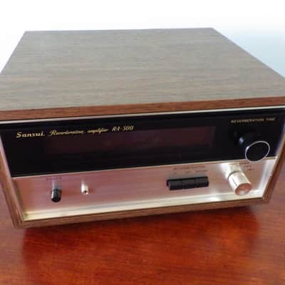 Vintage Sansui RA-500 reverberation amp New In Box 1970s lighting effects reverb amplifier image 5