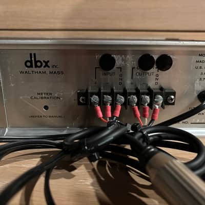dbx 160 Compressor / Limiter Pair 1970s - Black image 5