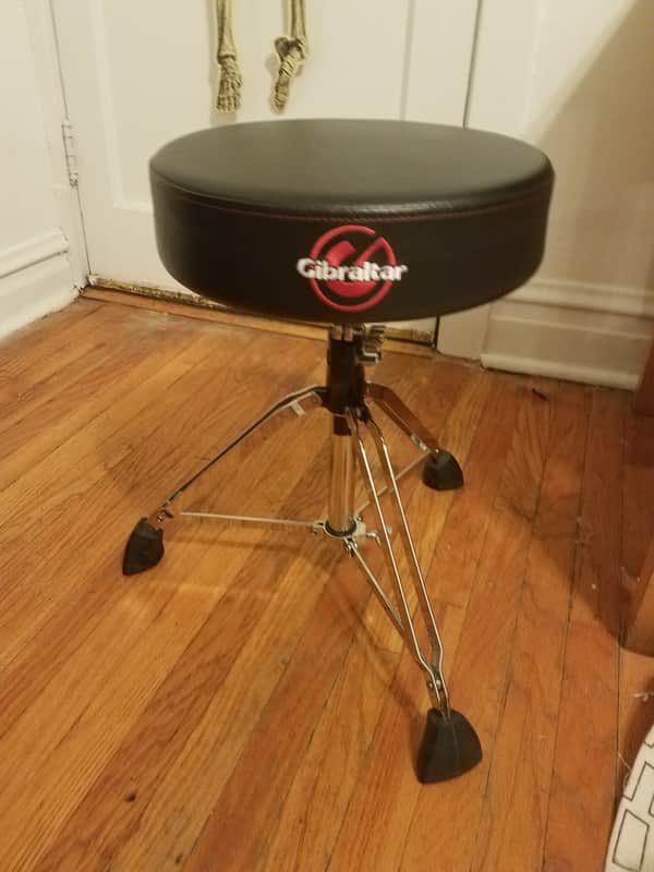 Gibraltar S9608R Standard Round Vinyl Drum Throne Seat image 1