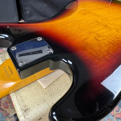 1962 Fender Jazz Bass Reissue Model JB62-80 Alder USA Pickups - 1993 image 11